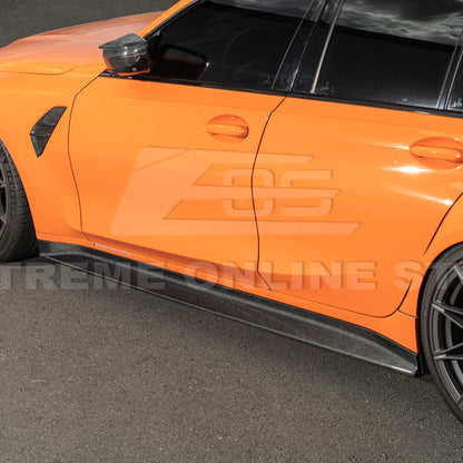 2021-Up BMW G80 M3 | 3D Style Add-On Side Skirts Panel Extension