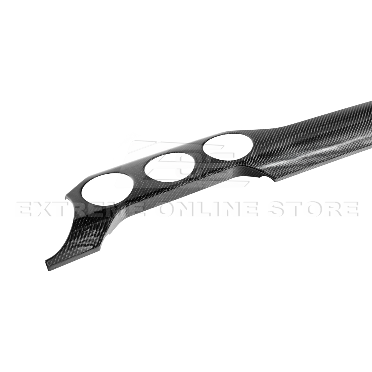 2015-23 Ford Mustang 3 AC DRY CARBON FIBER Dashboard Panel Trim