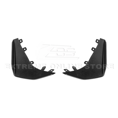 Chevrolet Corvette C8 Z06 / E-Ray DRY CARBON FIBER Front Side Canards