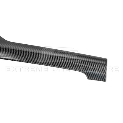 2015-23 Ford Mustang 3 AC DRY CARBON FIBER Dashboard Panel Trim