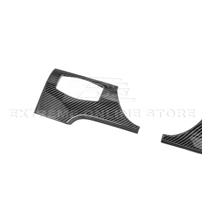 2015-23 Ford Mustang 3 AC DRY CARBON FIBER Dashboard Panel Trim
