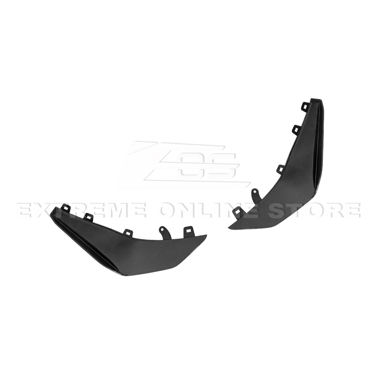 Chevrolet Corvette C8 Z06 / E-Ray DRY CARBON FIBER Front Side Canards