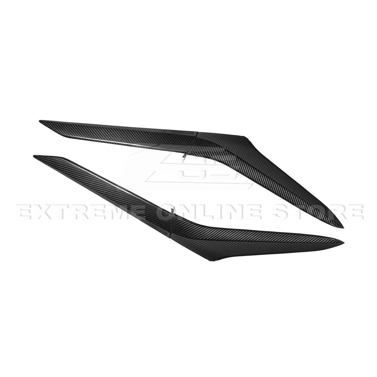 Corvette C8 Z06 DRY CARBON FIBER Replacement Side Door Garnish