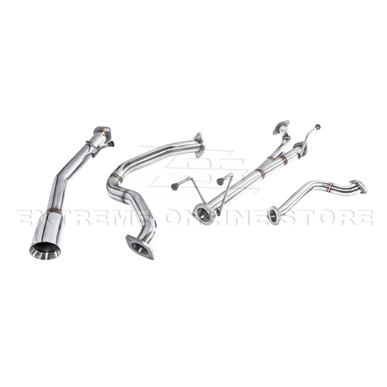 1998-07 Toyota Land Cruiser LX470 | T304 Stainless Steel Cat Back Exhaust Kit