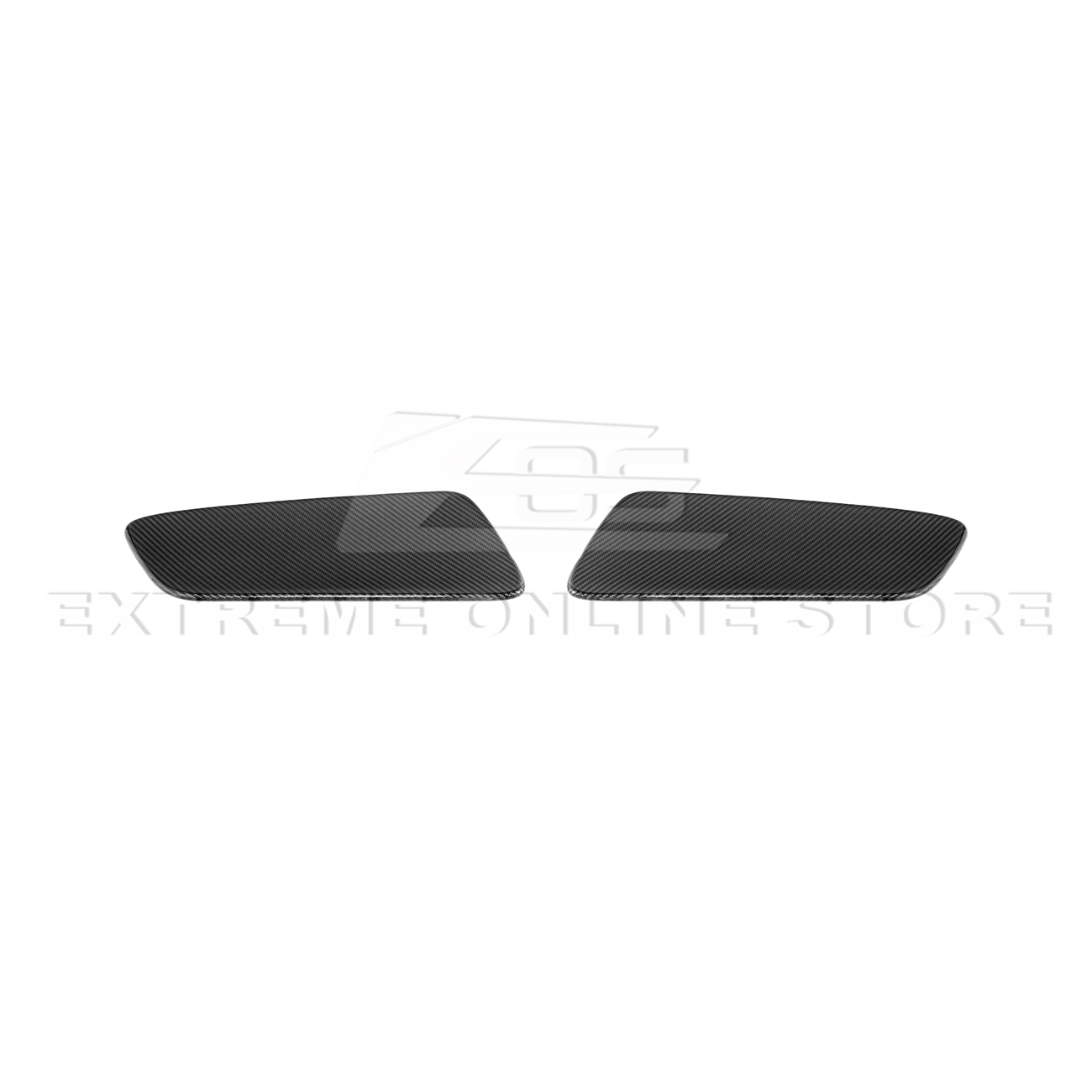 2015-23 Ford Mustang DRY CARBON FIBER Rear Seat Decorative Board Cover