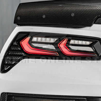 2014-19 Corvette C7 Smoke / Clear Lens Rear Taillight