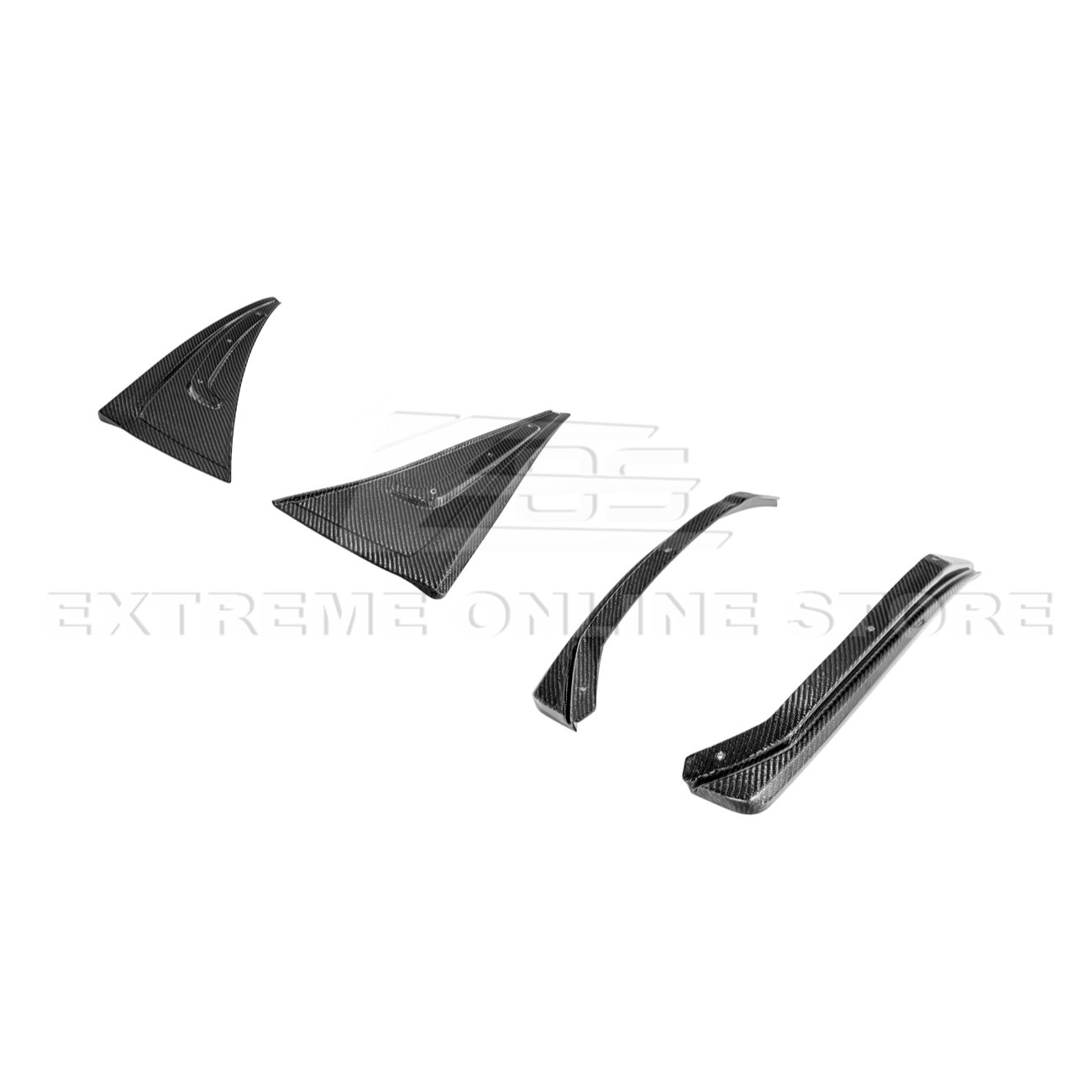 2019-24 Camaro Extended Front & Rear Splash Guards