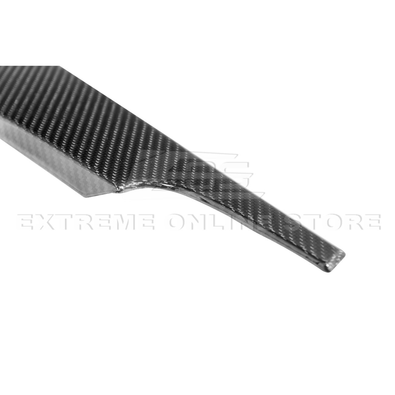 2015-23 Ford Mustang DRY  CARBON FIBER Dashboard Lower Trim Cover Pair