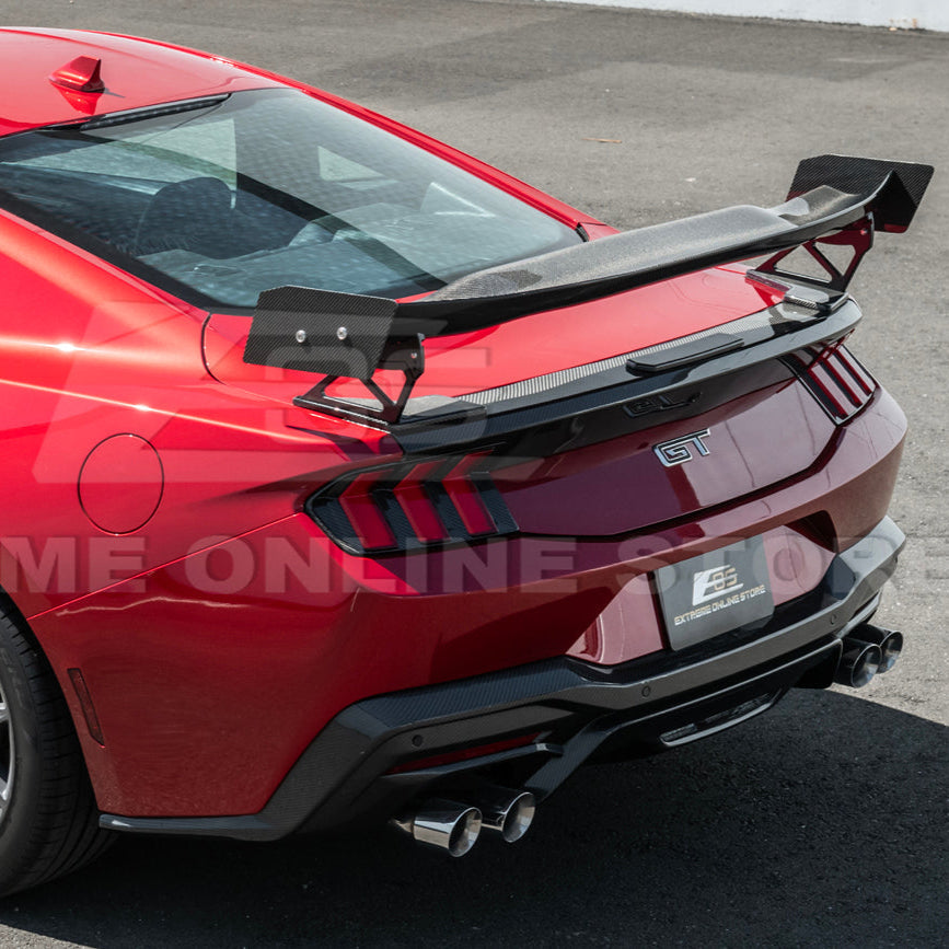 2024-Up Ford Mustang S650 Coupe APR Style Rear High Wing Spoiler