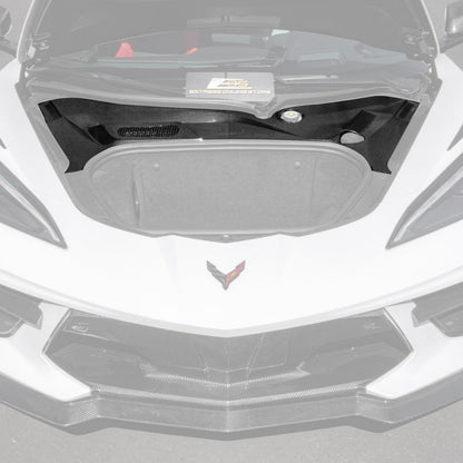 Corvette C8 DRY CARBON FIBER Front Trunk Trim Cover Kit