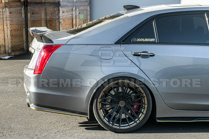 2016-19 Cadillac CTS-V Carbon Fiber Rear Trunk Wing Wickerbill Spoiler