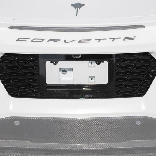 Chevrolet Corvette C8 License Plate Backing