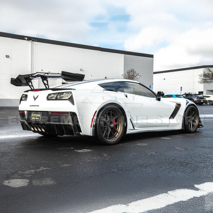 Corvette C7 ZR1 ZTK Conversion Rear Spoiler High Wing