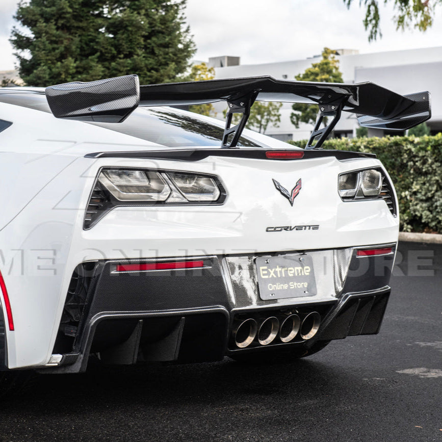 Corvette C7 ZR1 ZTK Conversion Rear Spoiler High Wing