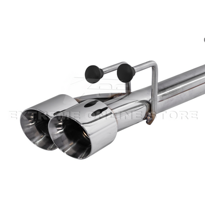 2025-Up Toyota Camry Muffler Delete Single Exit | Burnt Tip Axle Back Exhaust