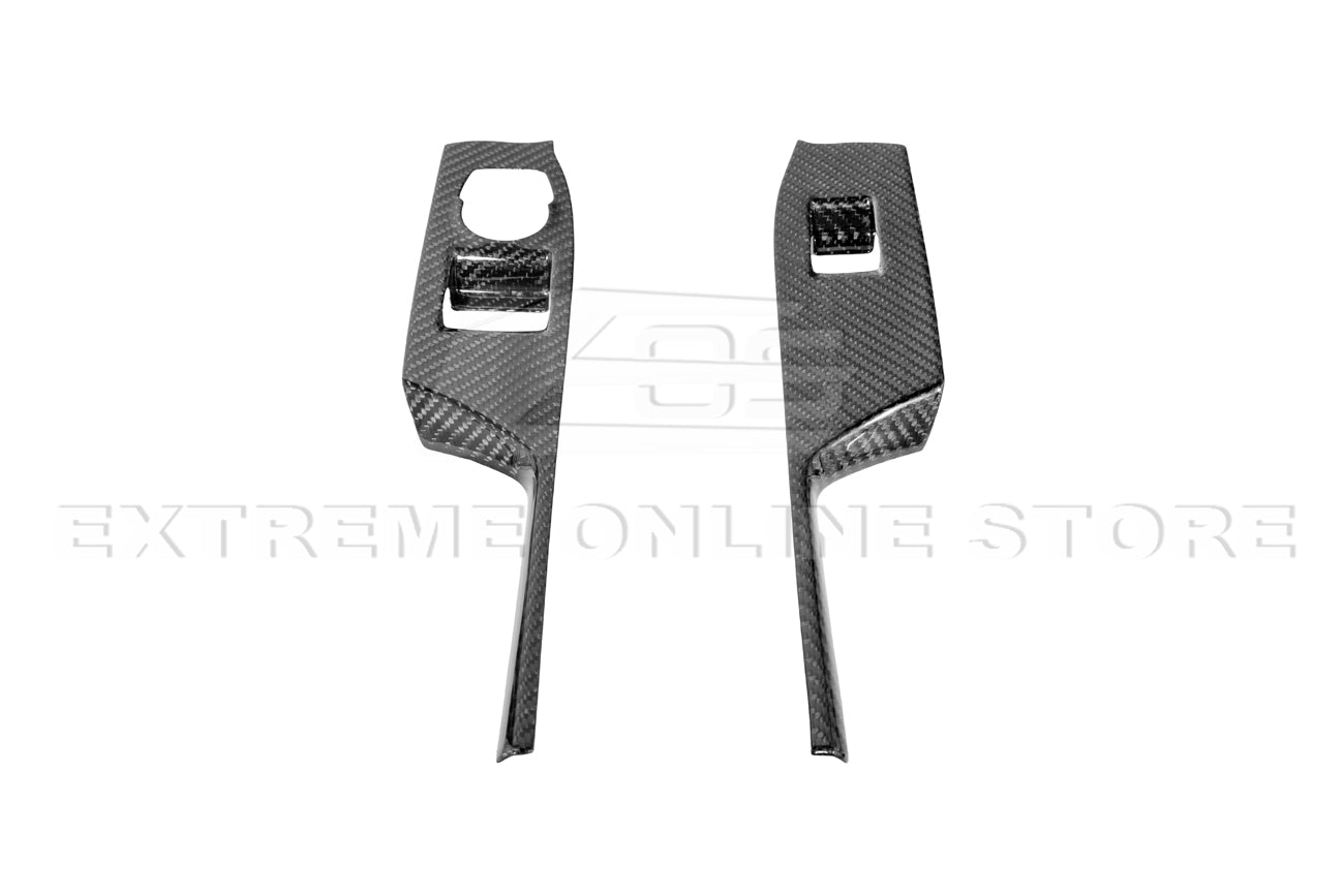 2019-24 Camaro Dry Carbon Fiber Door Glass Lifting Panel Cover