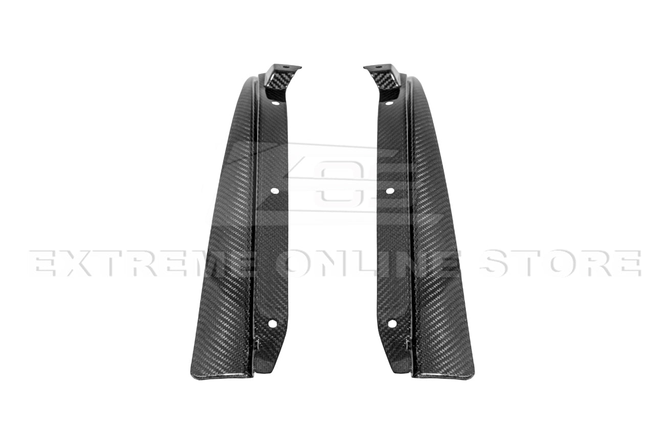 2016-19 Cadillac ATS-V Track Package Dry carbon Fiber Front Lip & Side Wheel Arch