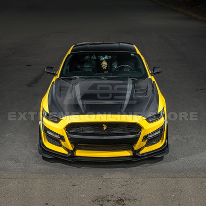 2015-17 Ford Mustang Terminator Style Front Hood Vented Cover