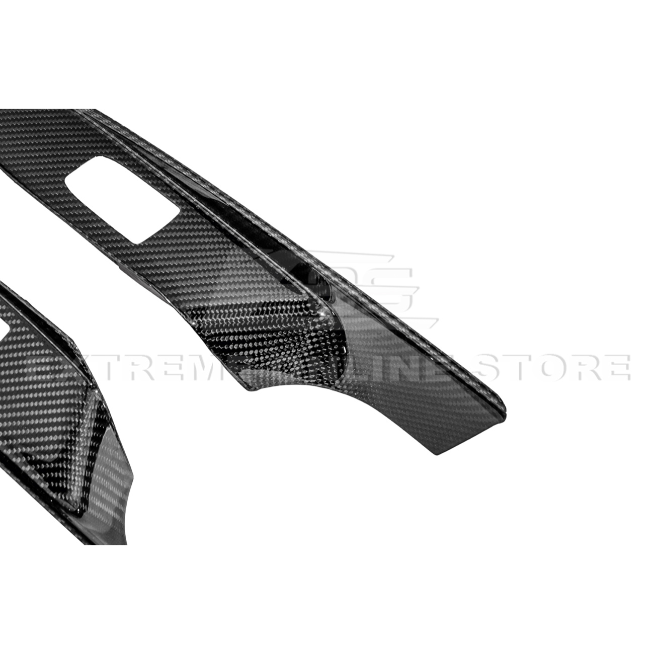 Corvette C8 Coupe DRY CARBON FIBER Side Window Switch Control Panel Cover