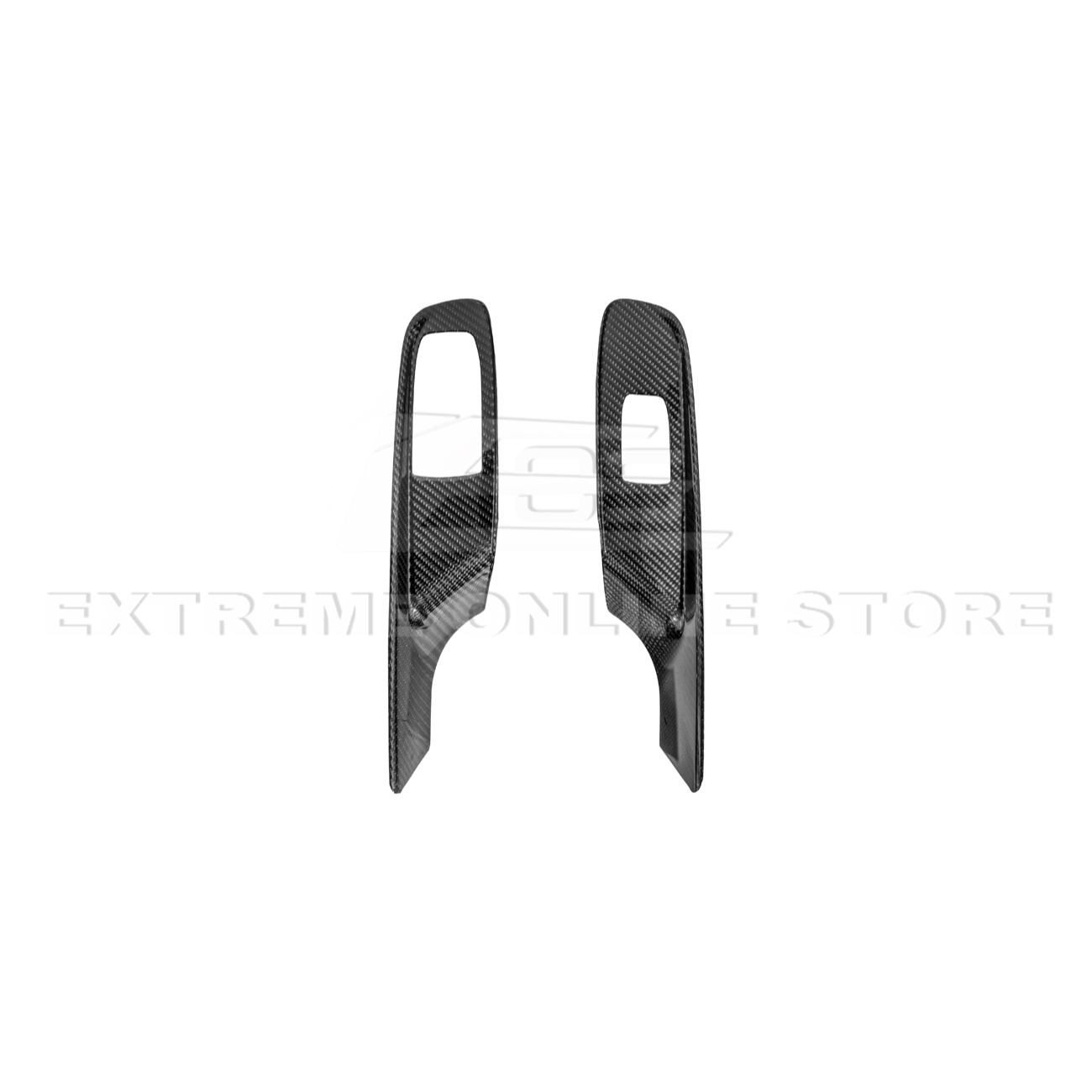 Corvette C8 Coupe DRY CARBON FIBER Side Window Switch Control Panel Cover