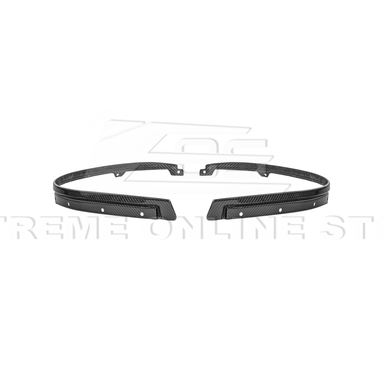 2024+ Ford Mustang DRY CARBON FIBER Fender Flares & Mud Flap