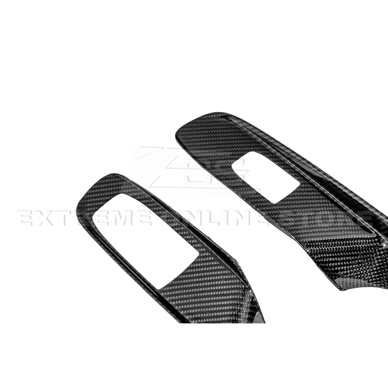 Corvette C8 Coupe DRY CARBON FIBER Side Window Switch Control Panel Cover