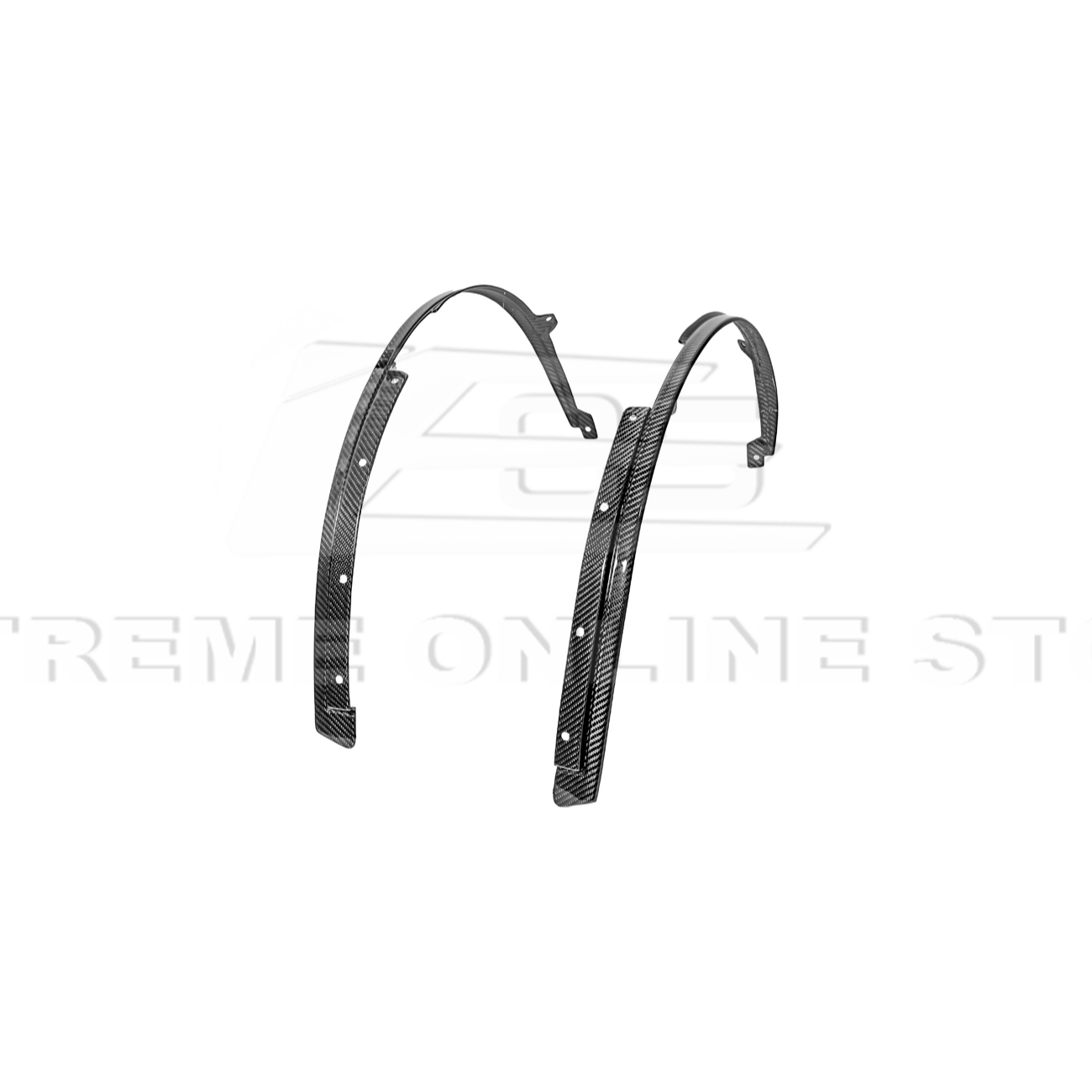 2024+ Ford Mustang DRY CARBON FIBER Fender Flares