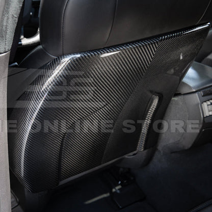 2009-15 Cadillac CTS V Dry CARBON FIBER Seat Back Cover