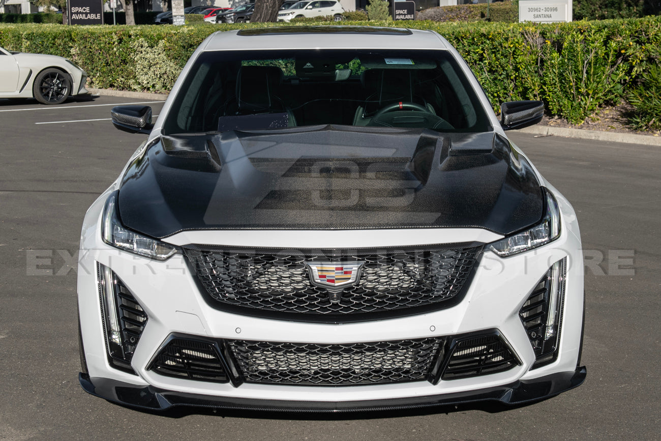2022-24 Cadillac CT5-V Blackwing Sedan Front Lip Splitter