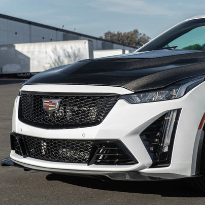 2022-24 Cadillac CT5-V Blackwing Sedan Front Lip Splitter