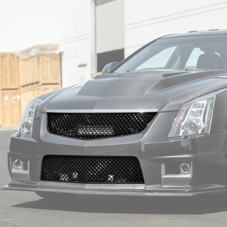 2009-15 Cadillac CTS-V Factory Style Front Lower Badgeless Grille