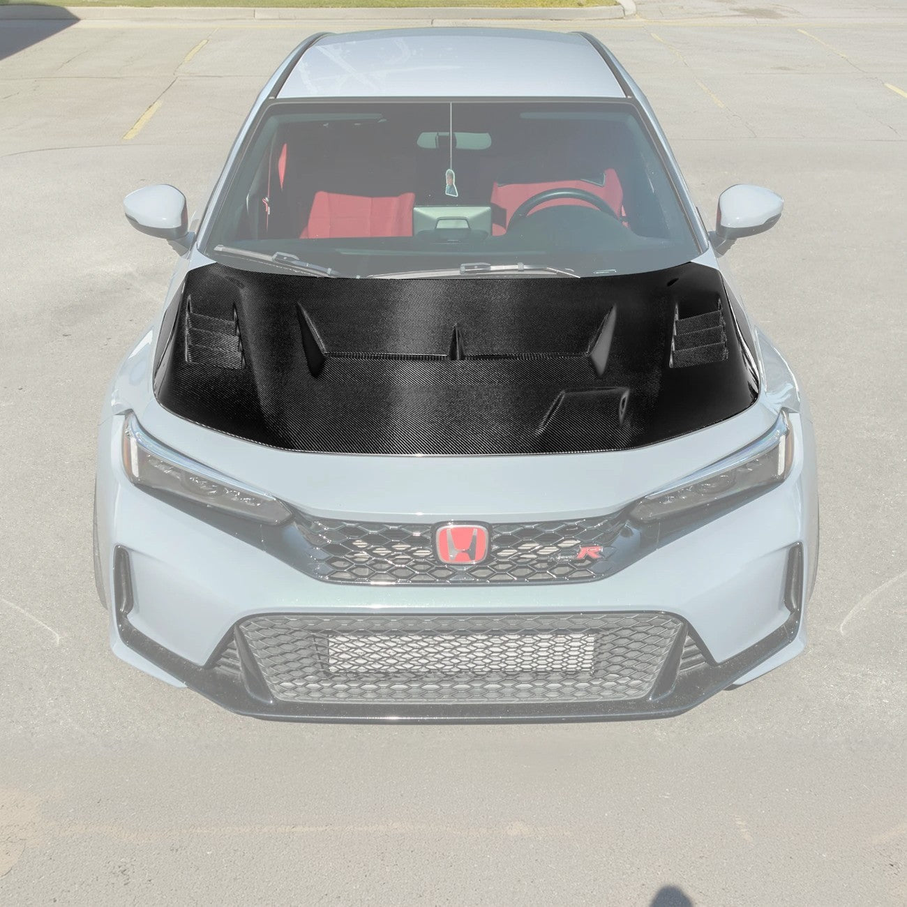 2023-Up Honda Civic FL5 Type-R | JDM Varis Style Front Hood Cover