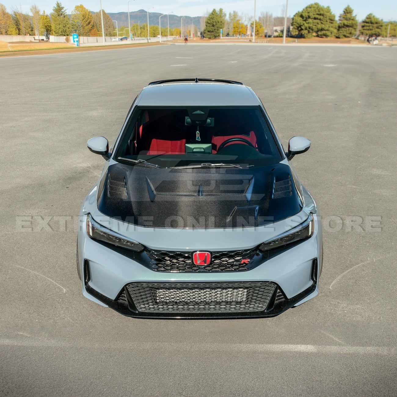 2023-Up Honda Civic FL5 Type-R | JDM Varis Style Front Hood Cover