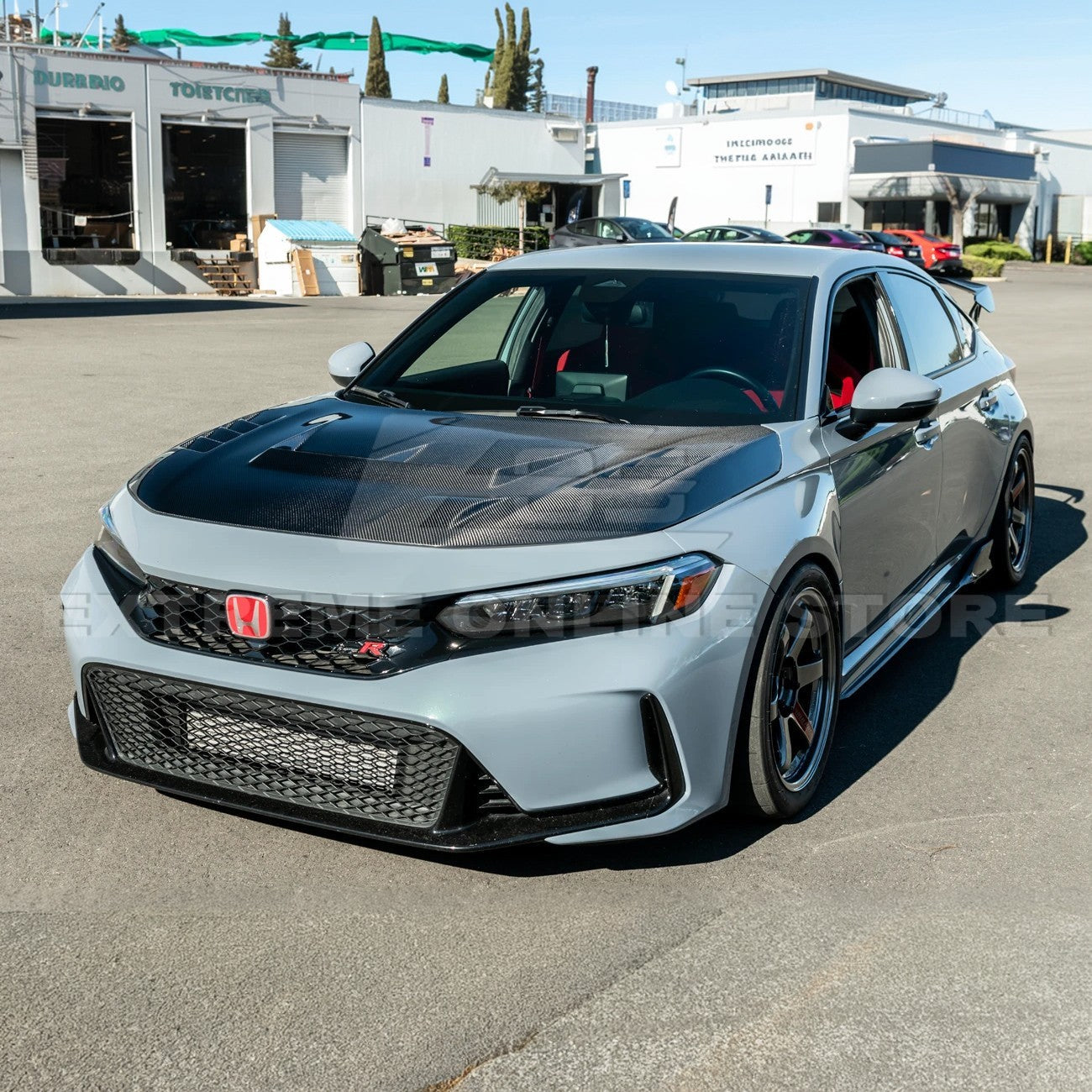 2023-Up Honda Civic FL5 Type-R | JDM Varis Style Front Hood Cover