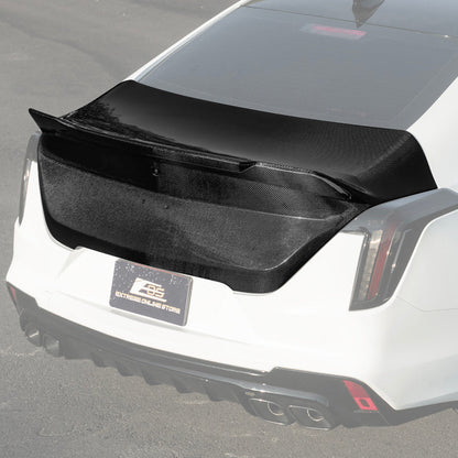 2022-Up Cadillac CT4 Rear Trunk w/ Integrated Blackwing Spoiler
