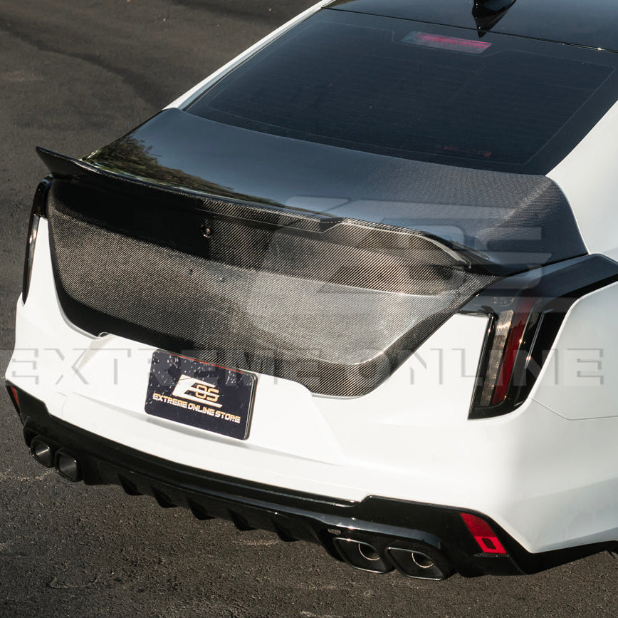 2022-Up Cadillac CT4 Rear Trunk w/ Integrated Blackwing Spoiler