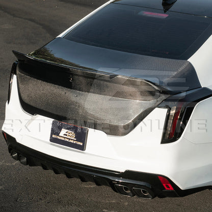2022-Up Cadillac CT4 Rear Trunk w/ Integrated Blackwing Spoiler