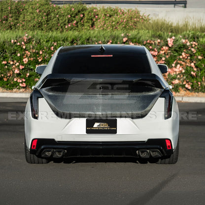 2022-Up Cadillac CT4 Rear Trunk w/ Integrated Blackwing Spoiler