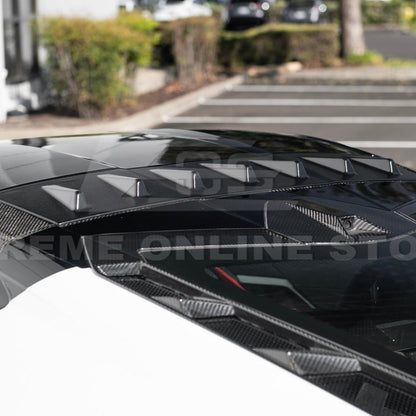 Chevrolet Corvette C8 Rear Roof Vortex Generators