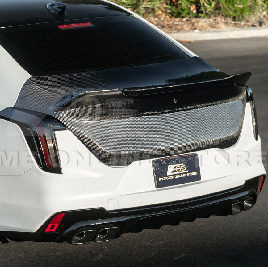 2022-Up Cadillac CT4 Rear Trunk w/ Integrated Blackwing Spoiler