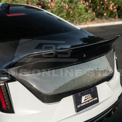 2022-Up Cadillac CT4 Rear Trunk w/ Integrated Blackwing Spoiler