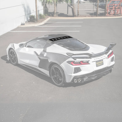 Chevrolet Corvette C8 Rear Roof Vortex Generators
