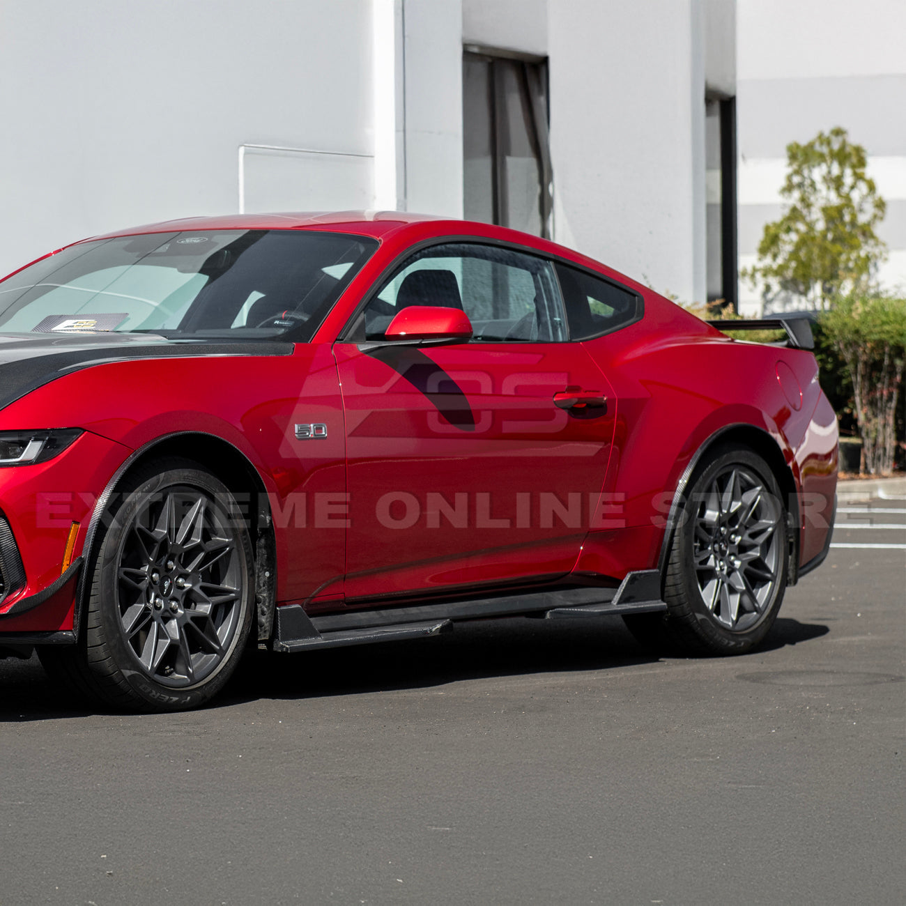 2024+ Ford Mustang DRY CARBON FIBER Fender Flares