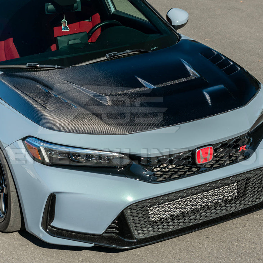2023-Up Honda Civic FL5 Type-R | JDM Varis Style Front Hood Cover