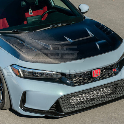 2023-Up Honda Civic FL5 Type-R | JDM Varis Style Front Hood Cover