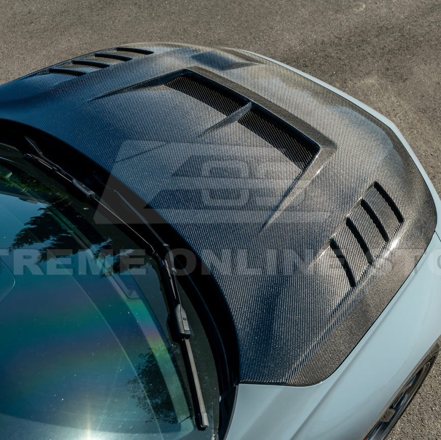 2023-Up Honda Civic FL5 Type-R | JDM Varis Style Front Hood Cover