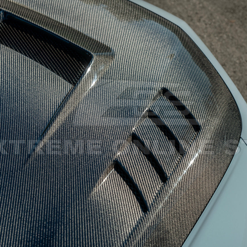 2023-Up Honda Civic FL5 Type-R | JDM Varis Style Front Hood Cover
