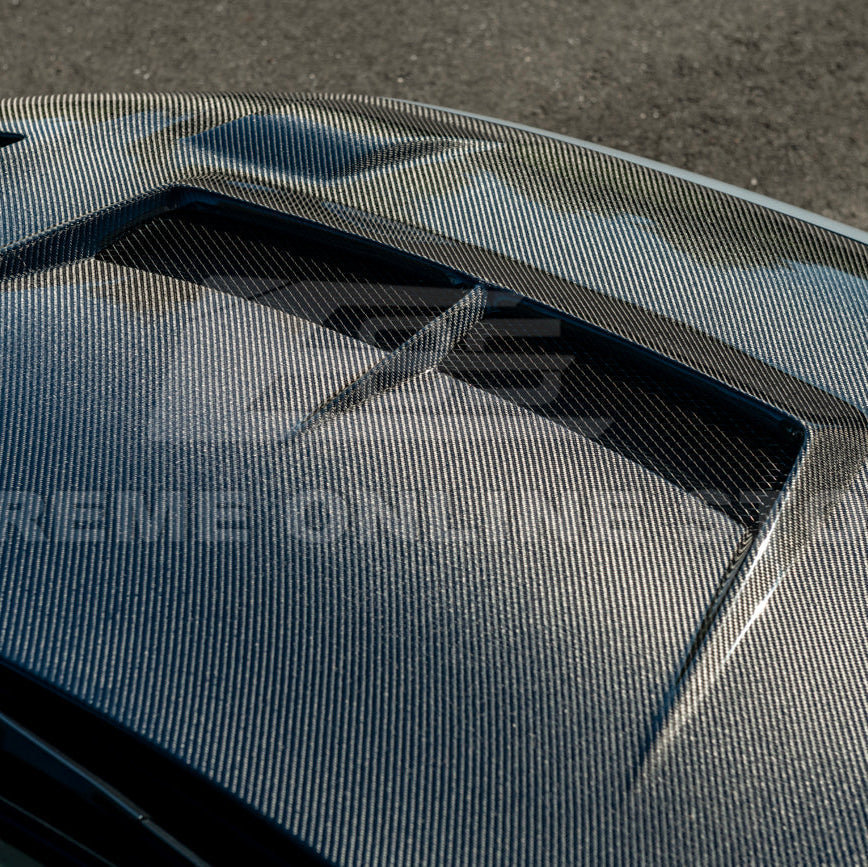 2023-Up Honda Civic FL5 Type-R | JDM Varis Style Front Hood Cover