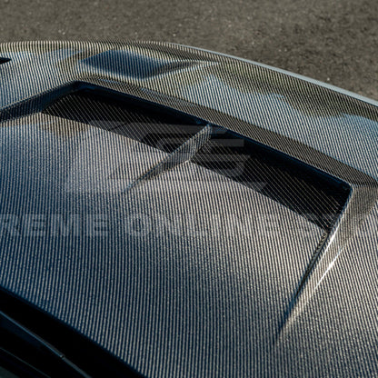 2023-Up Honda Civic FL5 Type-R | JDM Varis Style Front Hood Cover