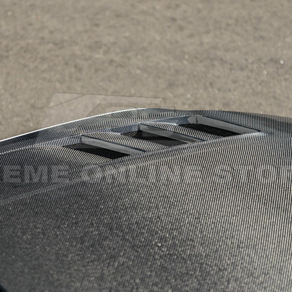 2018-23 Ford Mustang Terminator Style Front Vented Bumper Hood